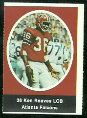 1972 Sunoco Stamps      020      Ken Reaves